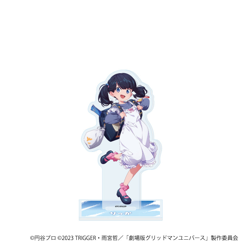 アクリルスタンド「グリッドマンユニバース」55/宝多六花 たいむすりっぷver.(描き下ろしイラスト) - AniSmile