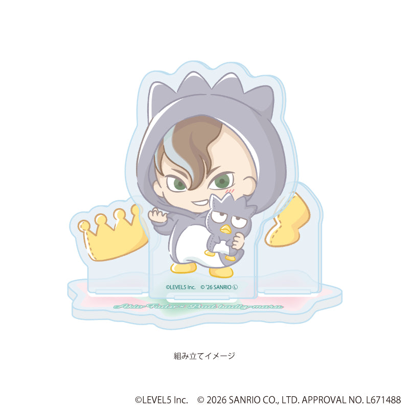 アクリルスタンドプレート「イナズマイレブン×サンリオキャラクターズ」41/不動明王×バッドばつ丸(コラボイラスト) 图片 2 | AniSmile