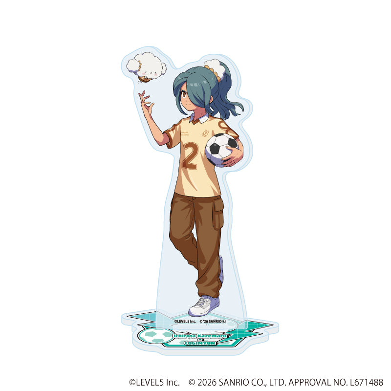アクリルスタンドプレート「イナズマイレブン×サンリオキャラクターズ」41/不動明王×バッドばつ丸(コラボイラスト) 图片 5 | AniSmile