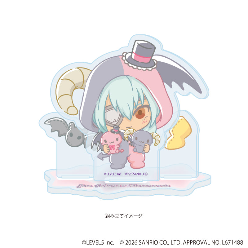 アクリルスタンドプレート「イナズマイレブン×サンリオキャラクターズ」39/佐久間次郎×ルロロマニック(コラボイラスト) 图片 2 | AniSmile