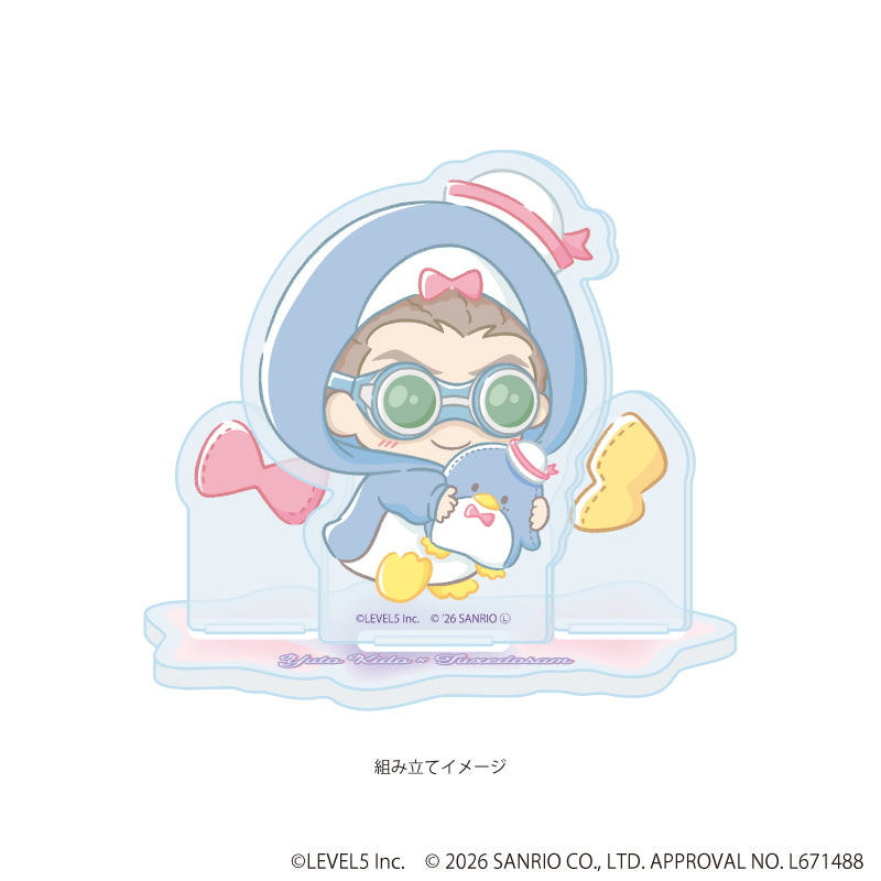 アクリルスタンドプレート「イナズマイレブン×サンリオキャラクターズ」36/鬼道有人×タキシードサム(コラボイラスト) Image 2 | AniSmile