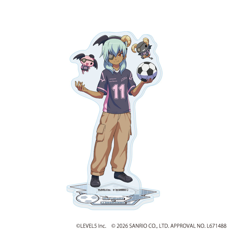 アクリルスタンド「イナズマイレブン×サンリオキャラクターズ」06/佐久間次郎×ルロロマニック(コラボイラスト) - AniSmile