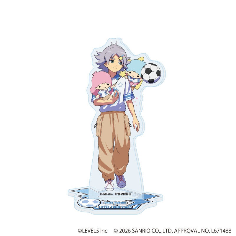 アクリルスタンド「イナズマイレブン×サンリオキャラクターズ」05/吹雪士郎×リトルツインスターズ(コラボイラスト) - AniSmile