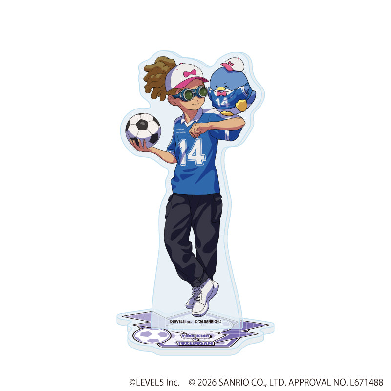 アクリルスタンド「イナズマイレブン×サンリオキャラクターズ」03/鬼道有人×タキシードサム(コラボイラスト) - AniSmile