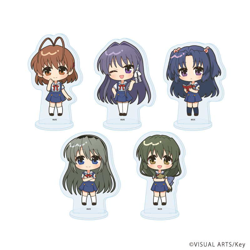 アクリルぷちスタンド「CLANNAD」02/ブラインド(全5種)(ミニキャライラスト) - AniSmile
