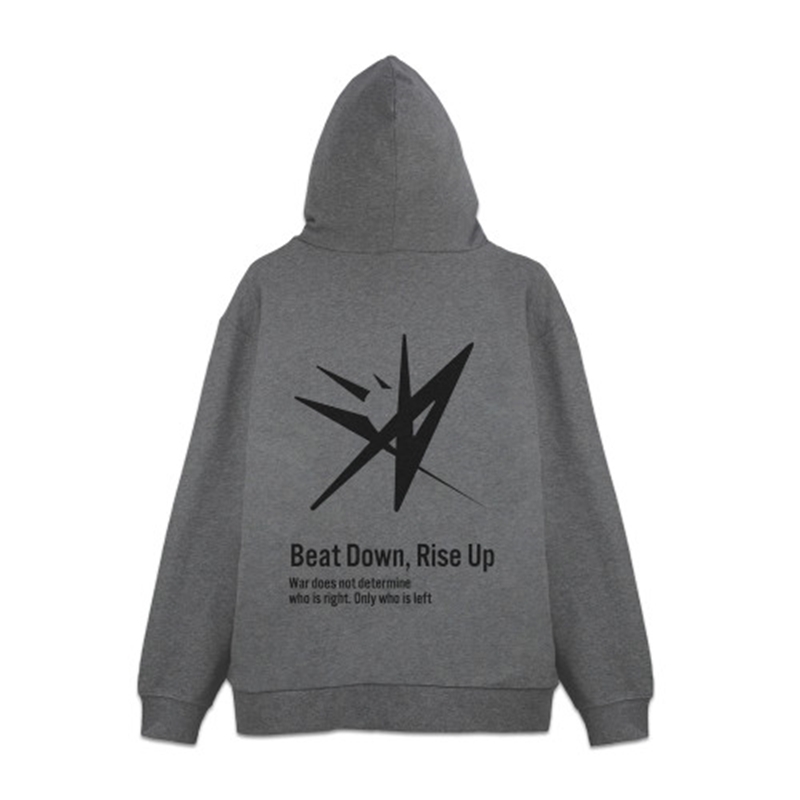 ヘブンバーンズレッド 31A 部隊ロゴ ジップパーカー Ver.3.0/MIX GRAY-XL 画像 2 | AniSmile