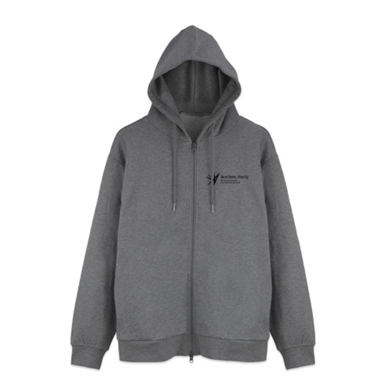ヘブンバーンズレッド 31A 部隊ロゴ ジップパーカー Ver.3.0/MIX GRAY-M 画像 3 | AniSmile