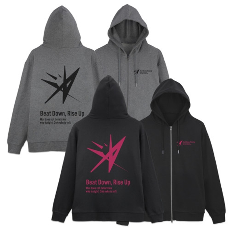 ヘブンバーンズレッド 31A 部隊ロゴ ジップパーカー Ver.3.0/BLACK-L - 公式商品画像 | AniSmile
