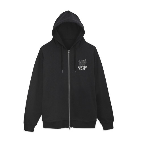 この素晴らしい世界に祝福を! ちょむすけ ジップパーカー Ver.4.0/BLACK-XL 图片 3 | AniSmile