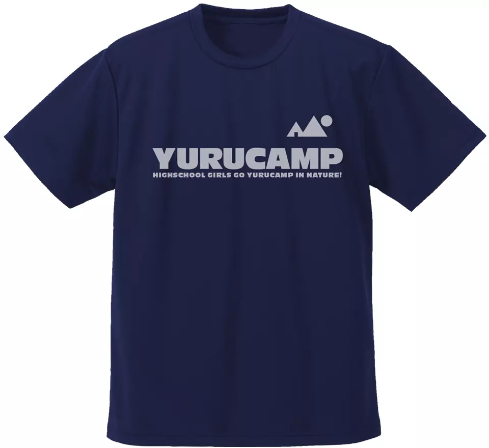 ゆるキャン△ ドライTシャツ Ver.2.0/NAVY-XL 画像 2 | AniSmile