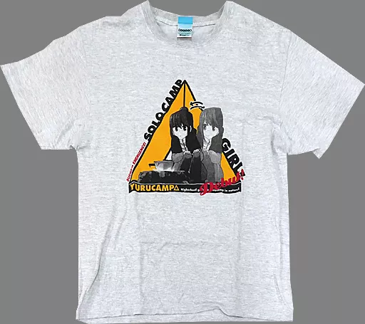 ゆるキャン△ 初めてのソロキャン Tシャツ/ASH-M - AniSmile