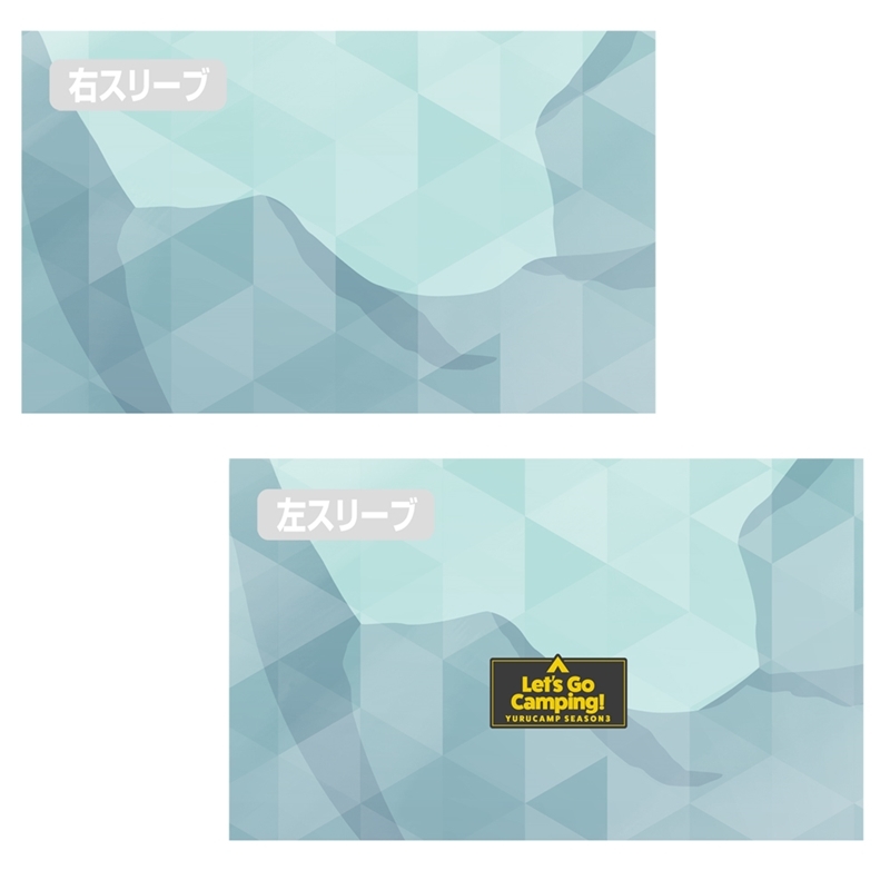 ゆるキャン△ SEASON3 描き下ろし 各務原なでしこ 両面フルグラフィックTシャツ ゼブラでお買物/M 画像 4 | AniSmile