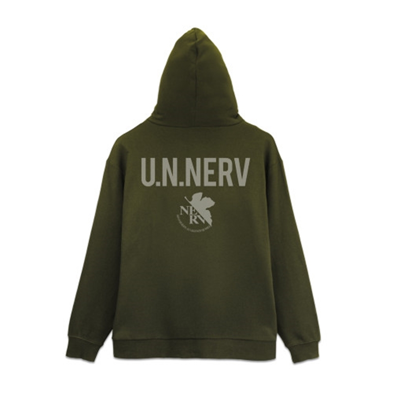 EVANGELION U.N.NERV ジップパーカー/MOSS-XL 图片 2 | AniSmile