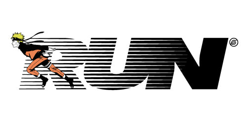 ナルトRUN Tシャツ/WHITE-XL 画像 2 | AniSmile