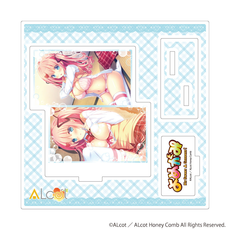 アクリルスタンドプレート「ALcot/ALcotハニカムシリーズ」15/よめがみB(公式イラスト) - AniSmile