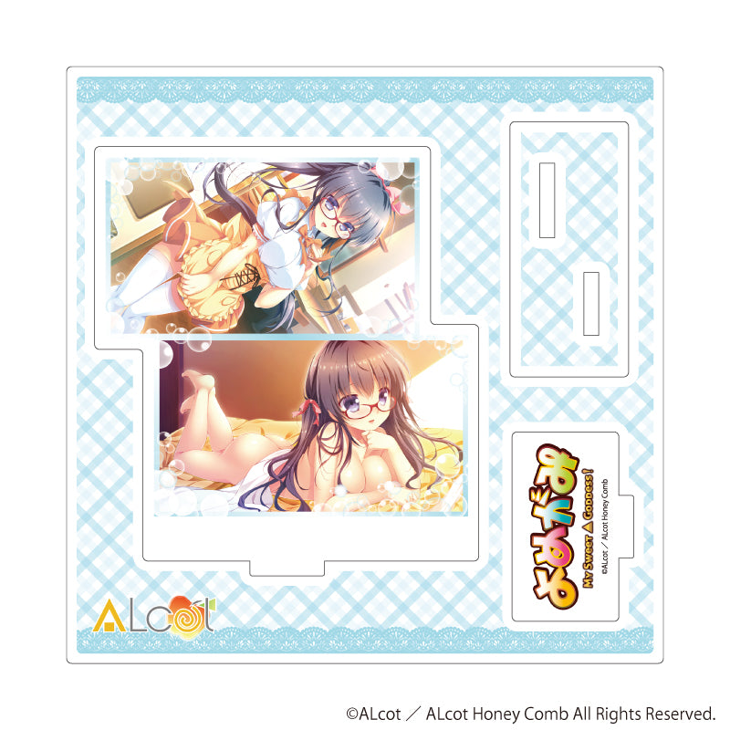 アクリルスタンドプレート「ALcot/ALcotハニカムシリーズ」14/よめがみA(公式イラスト) - AniSmile