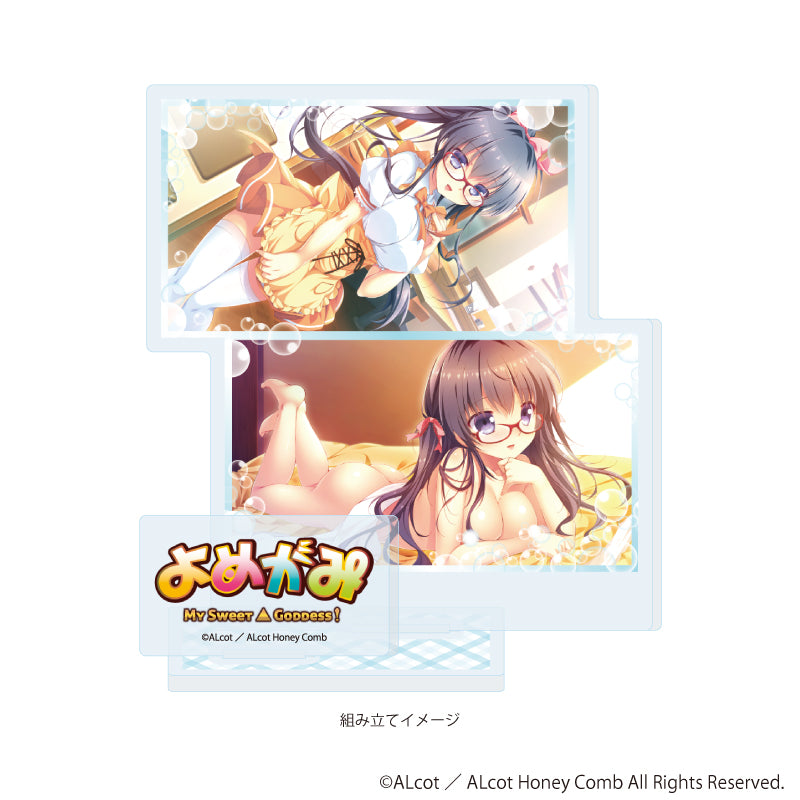 アクリルスタンドプレート「ALcot/ALcotハニカムシリーズ」14/よめがみA(公式イラスト) Image 2 | AniSmile