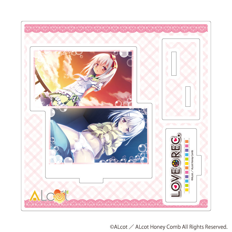 アクリルスタンドプレート「ALcot/ALcotハニカムシリーズ」13/LOVEREC.B(公式イラスト) - AniSmile