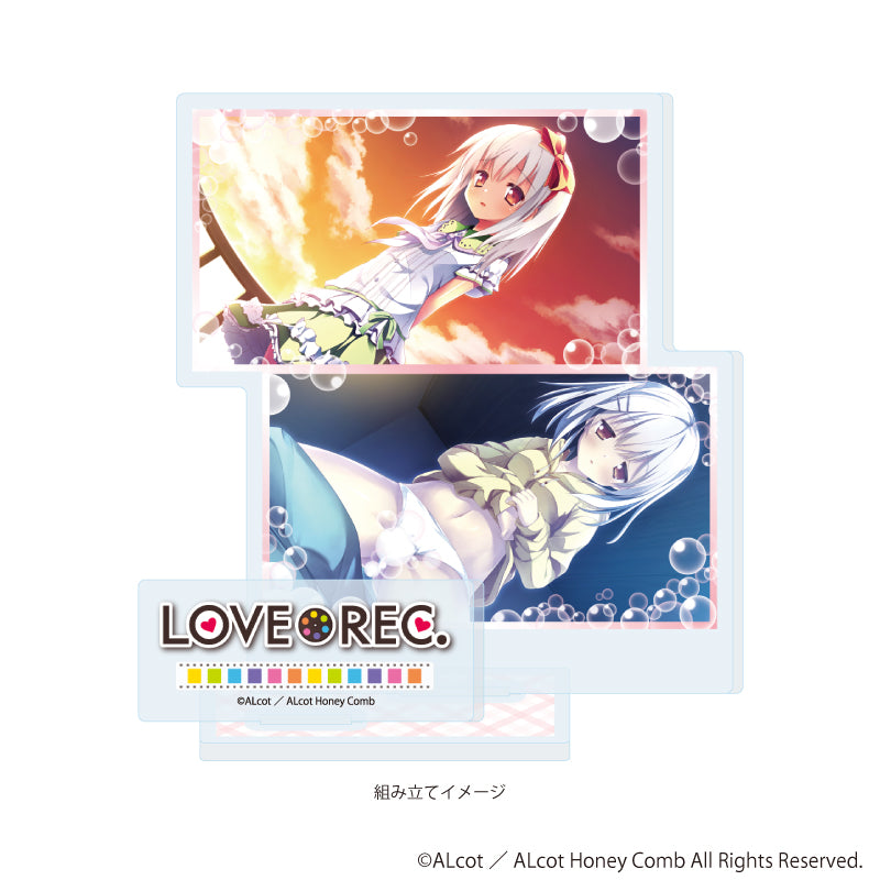 アクリルスタンドプレート「ALcot/ALcotハニカムシリーズ」13/LOVEREC.B(公式イラスト) Image 2 | AniSmile