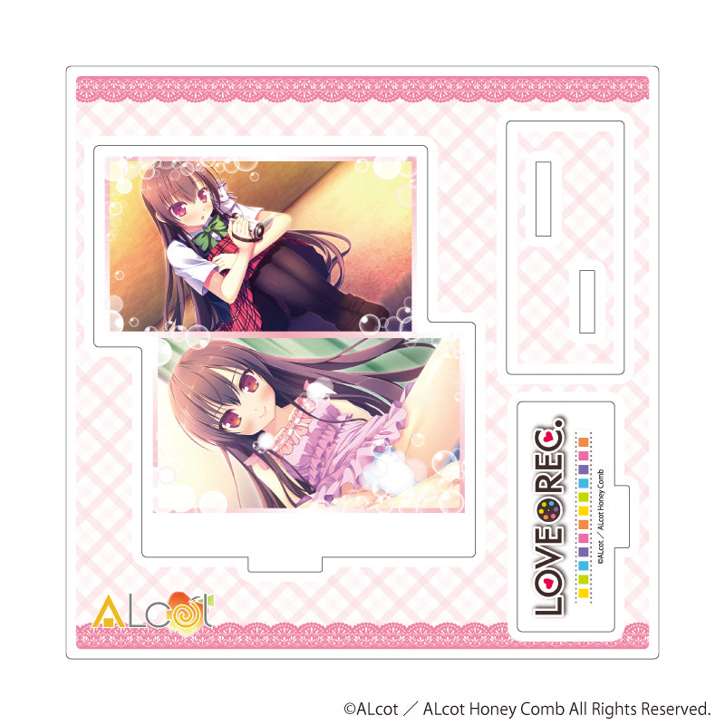 アクリルスタンドプレート「ALcot/ALcotハニカムシリーズ」12/LOVEREC.A(公式イラスト) - AniSmile