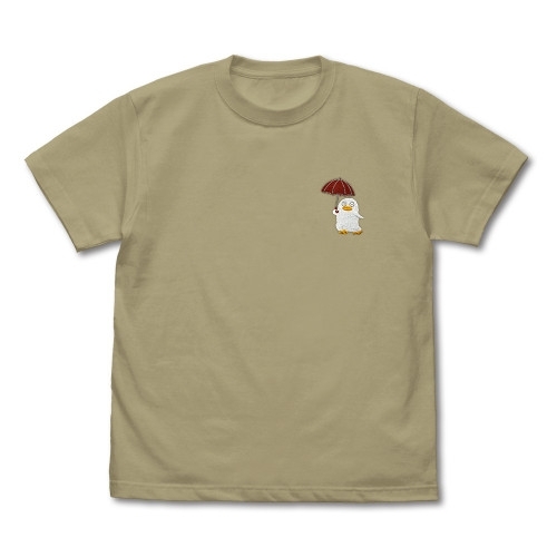 銀魂. エリザベス ワンポイント刺繍Tシャツ/SAND KHAKI-S Image 2 | AniSmile