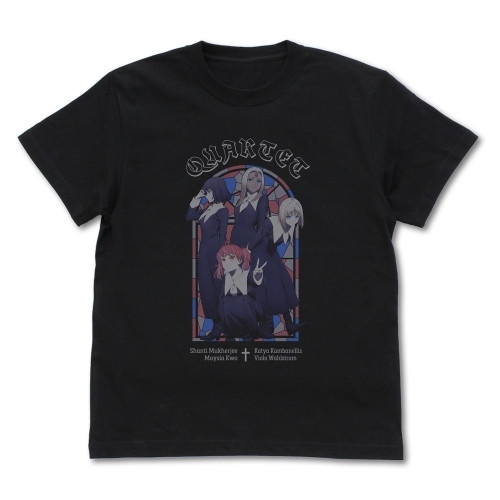Fate/strange Fake カルテット Tシャツ/BLACK-M - AniSmile