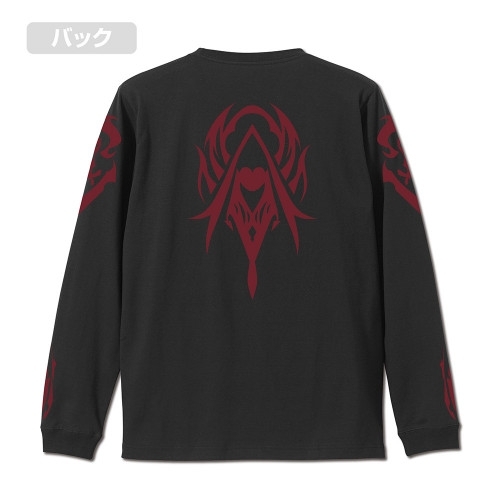 Fate/strange Fake アヤカの令呪 袖リブロングスリーブTシャツ/BLACK-M 图片 2 | AniSmile