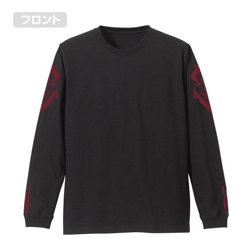 Fate/strange Fake アヤカの令呪 袖リブロングスリーブTシャツ/BLACK-M 图片 3 | AniSmile