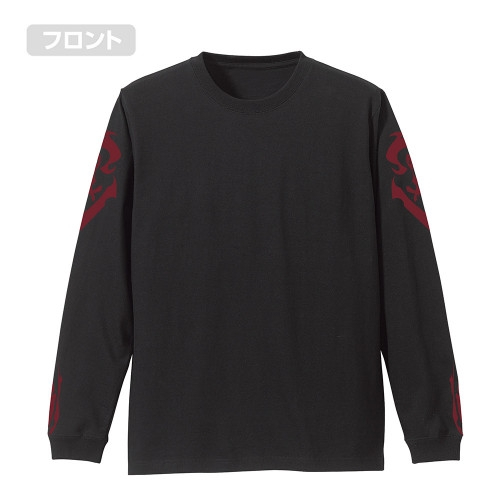 Fate/strange Fake アヤカの令呪 袖リブロングスリーブTシャツ/BLACK-S 图片 3 | AniSmile
