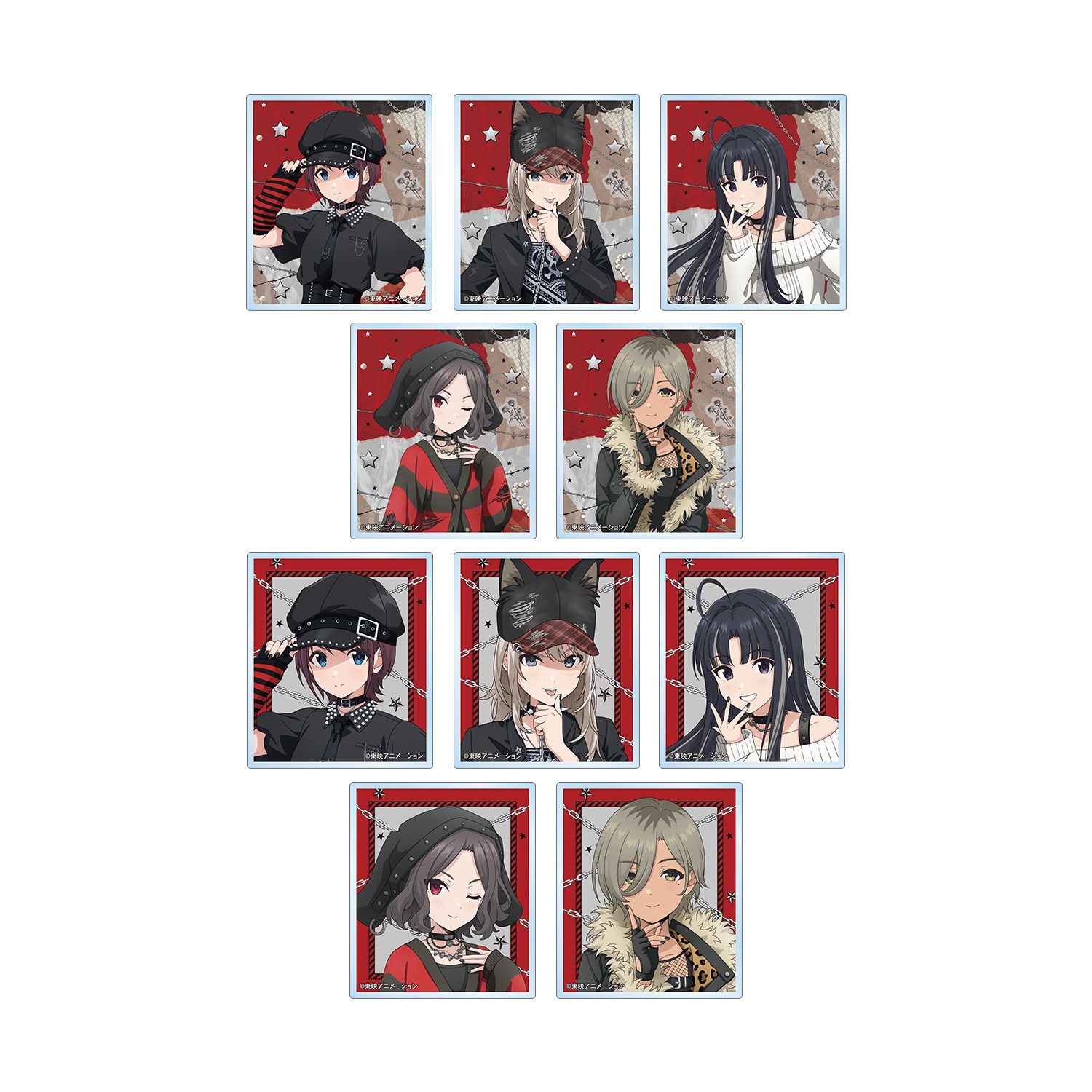 ガールズバンドクライ 描き下ろし パンクファッションver. トレーディングアクリルカード(単位/単品) 图片 2 | AniSmile