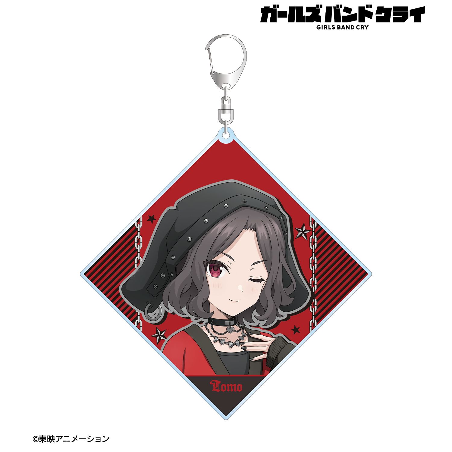 ガールズバンドクライ 描き下ろし 海老塚 智 パンクファッションver. BIGアクリルキーホルダー Image 2 | AniSmile