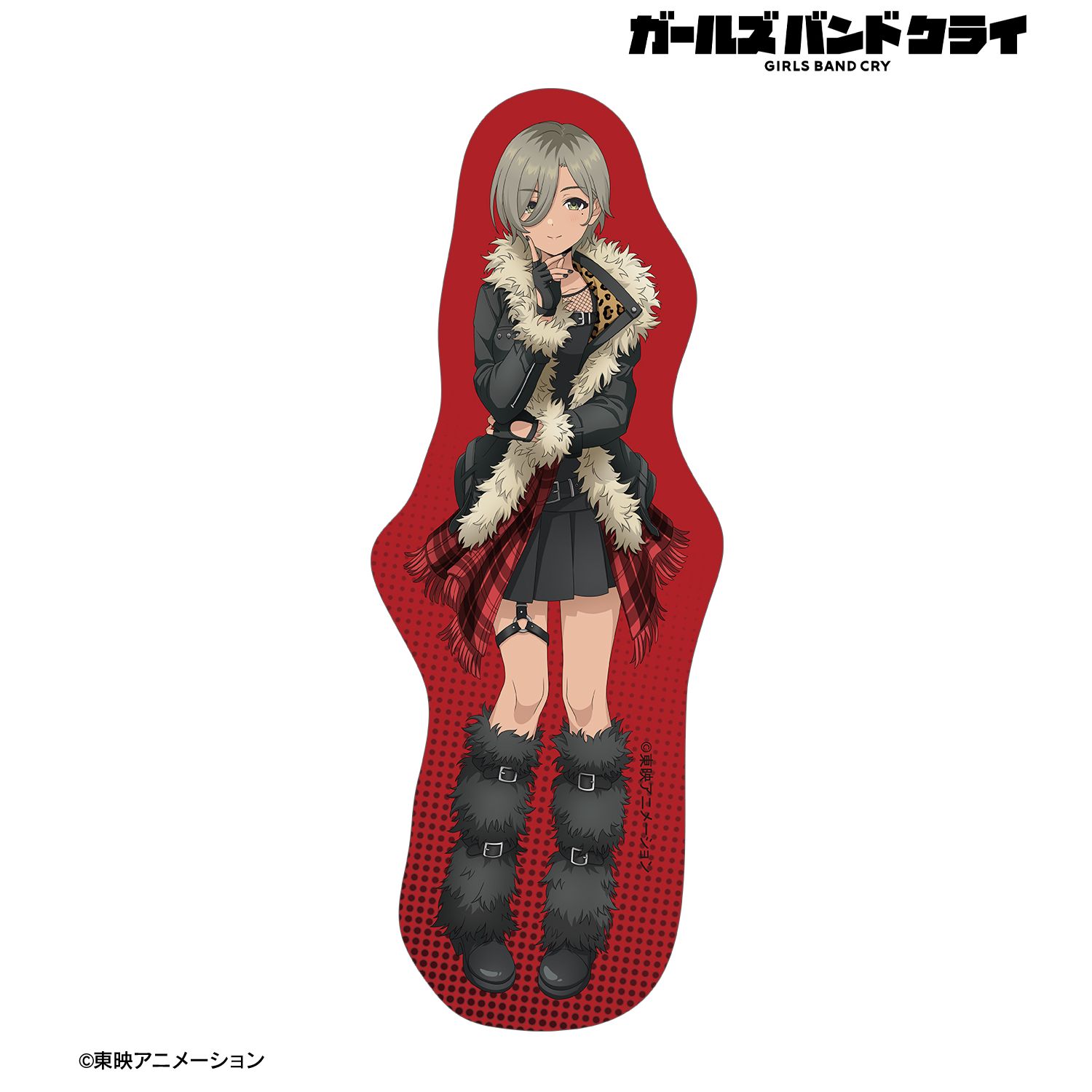 ガールズバンドクライ 描き下ろし ルパ パンクファッションver. ダイカットステッカー - AniSmile