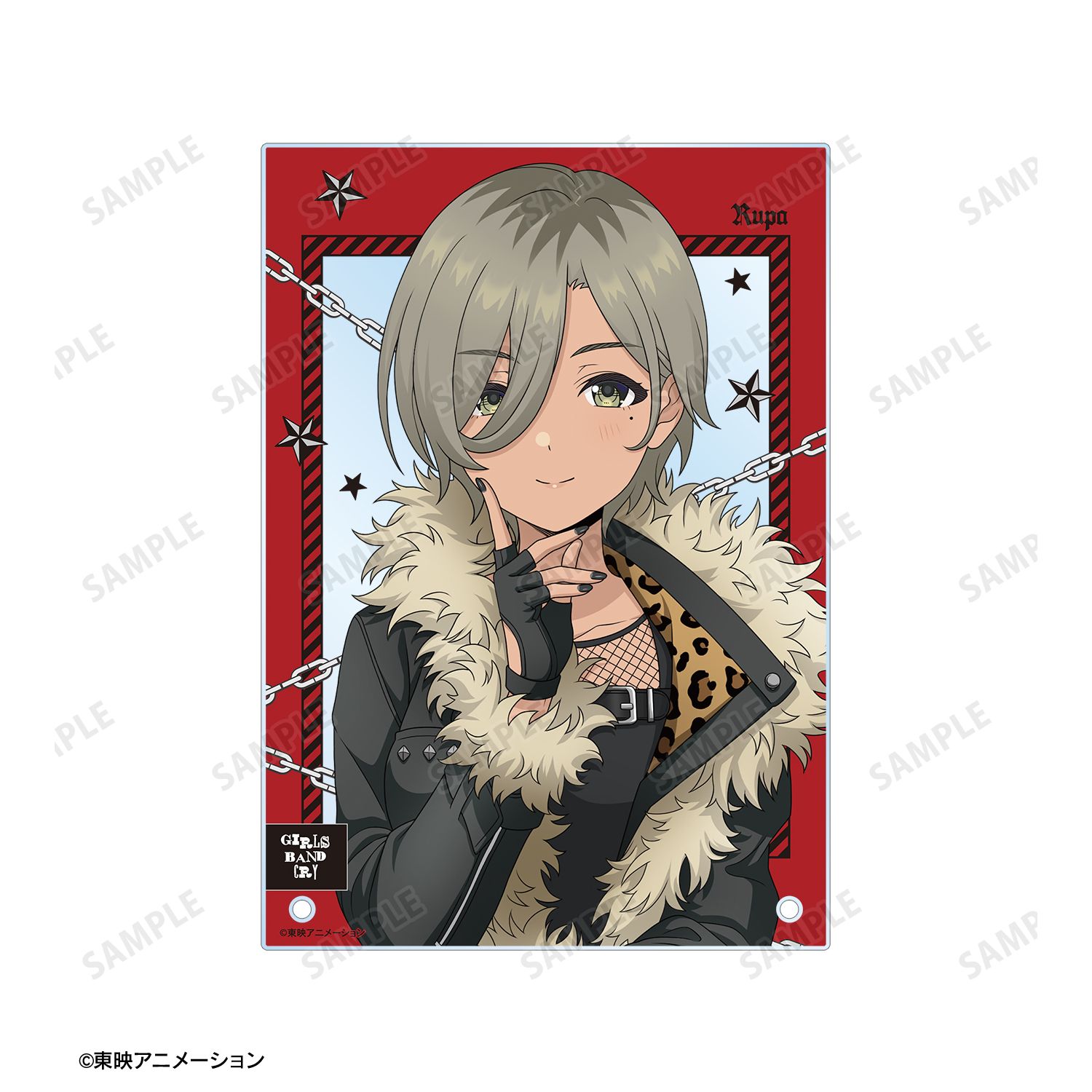ガールズバンドクライ 描き下ろし ルパ パンクファッションver. A5アクリルパネル Image 5 | AniSmile