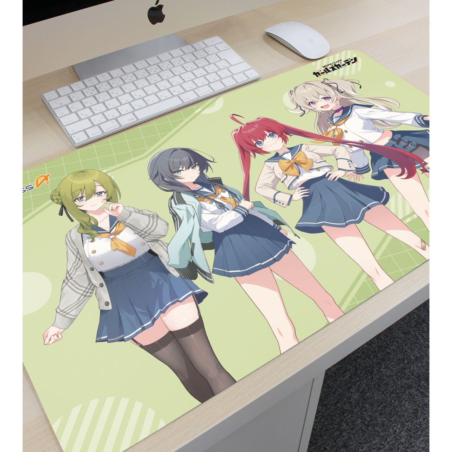 マブラヴ ガールズガーデン プレ・クラス-A マルチデスクマット 画像 3 | AniSmile