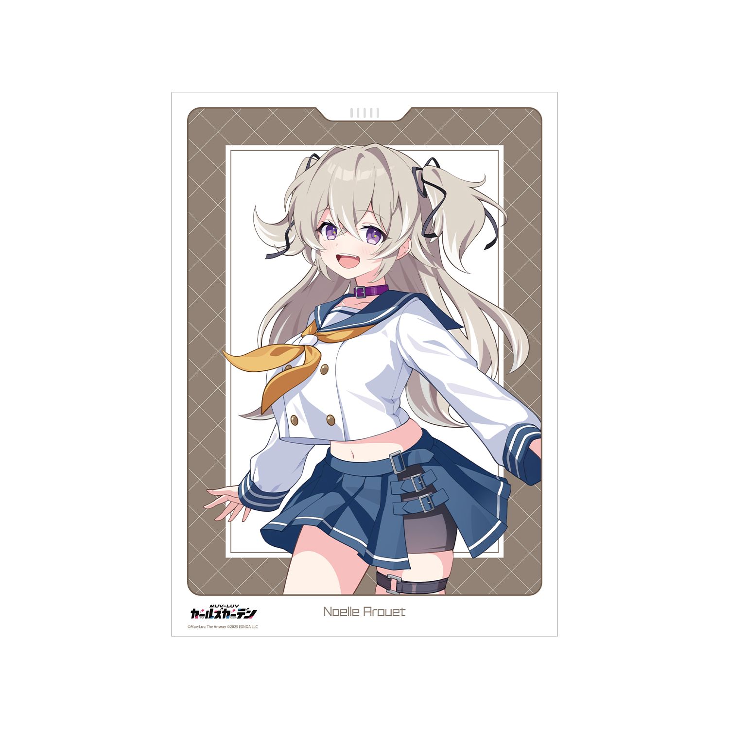 マブラヴ ガールズガーデン ノエル・アルエ A3マット加工ポスター - AniSmile