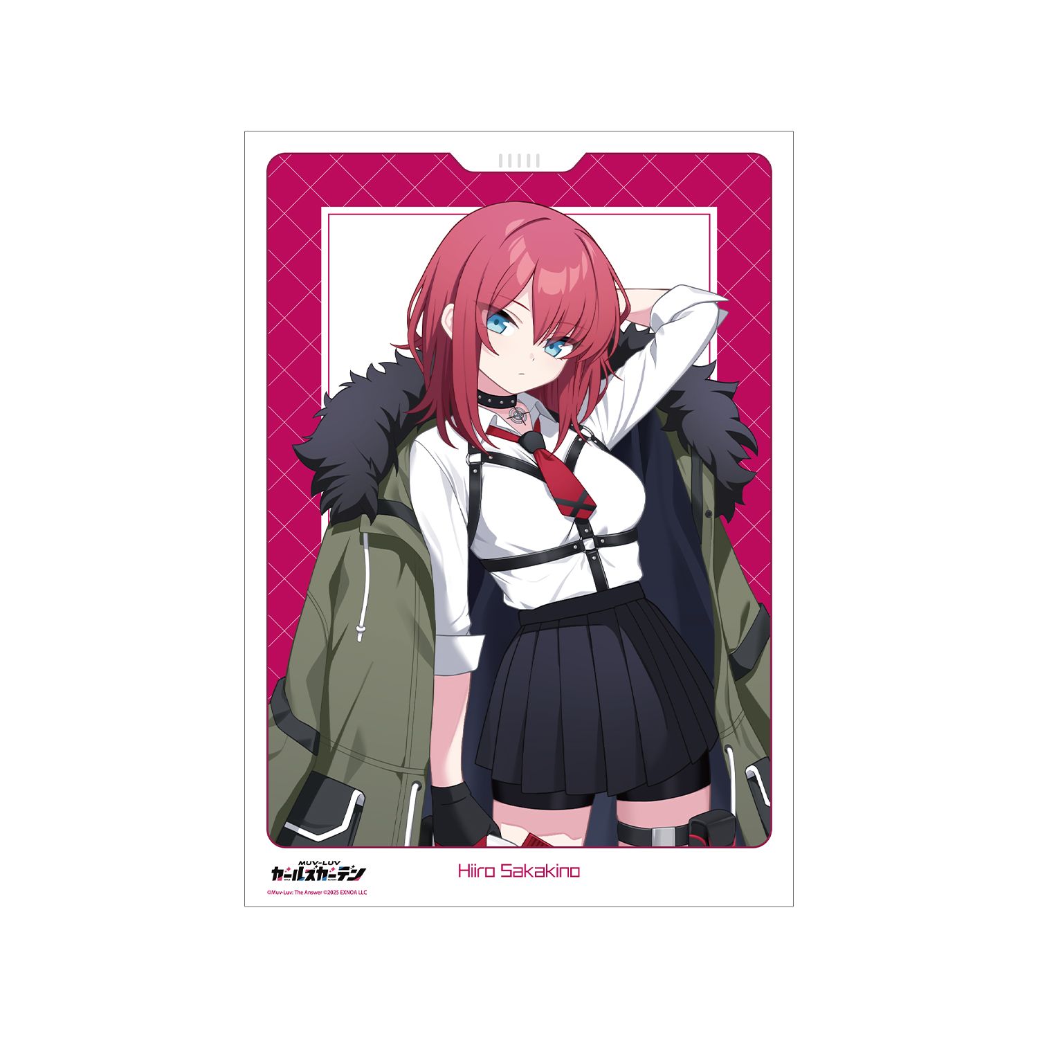 マブラヴ ガールズガーデン 榊野ヒイロ A3マット加工ポスター - AniSmile