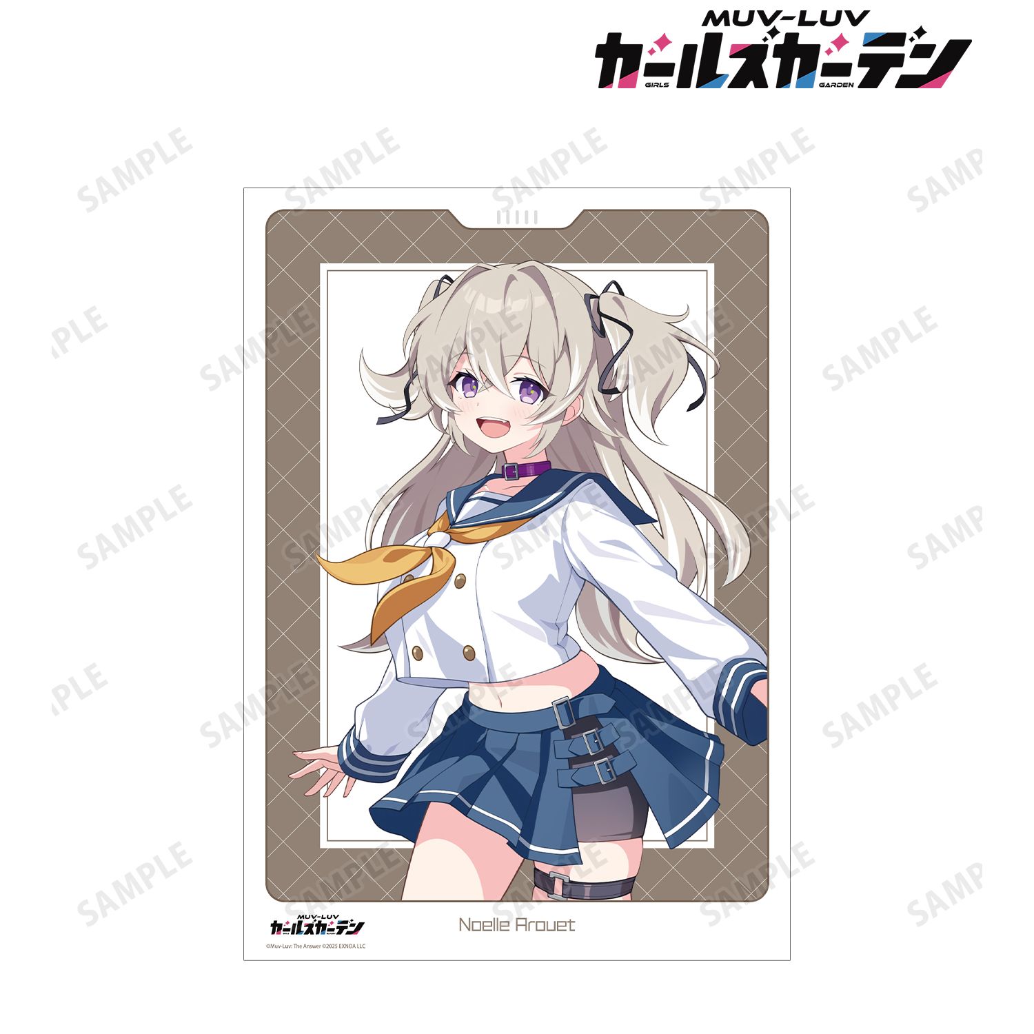マブラヴ ガールズガーデン ノエル・アルエ A3マット加工ポスター Image 2 | AniSmile