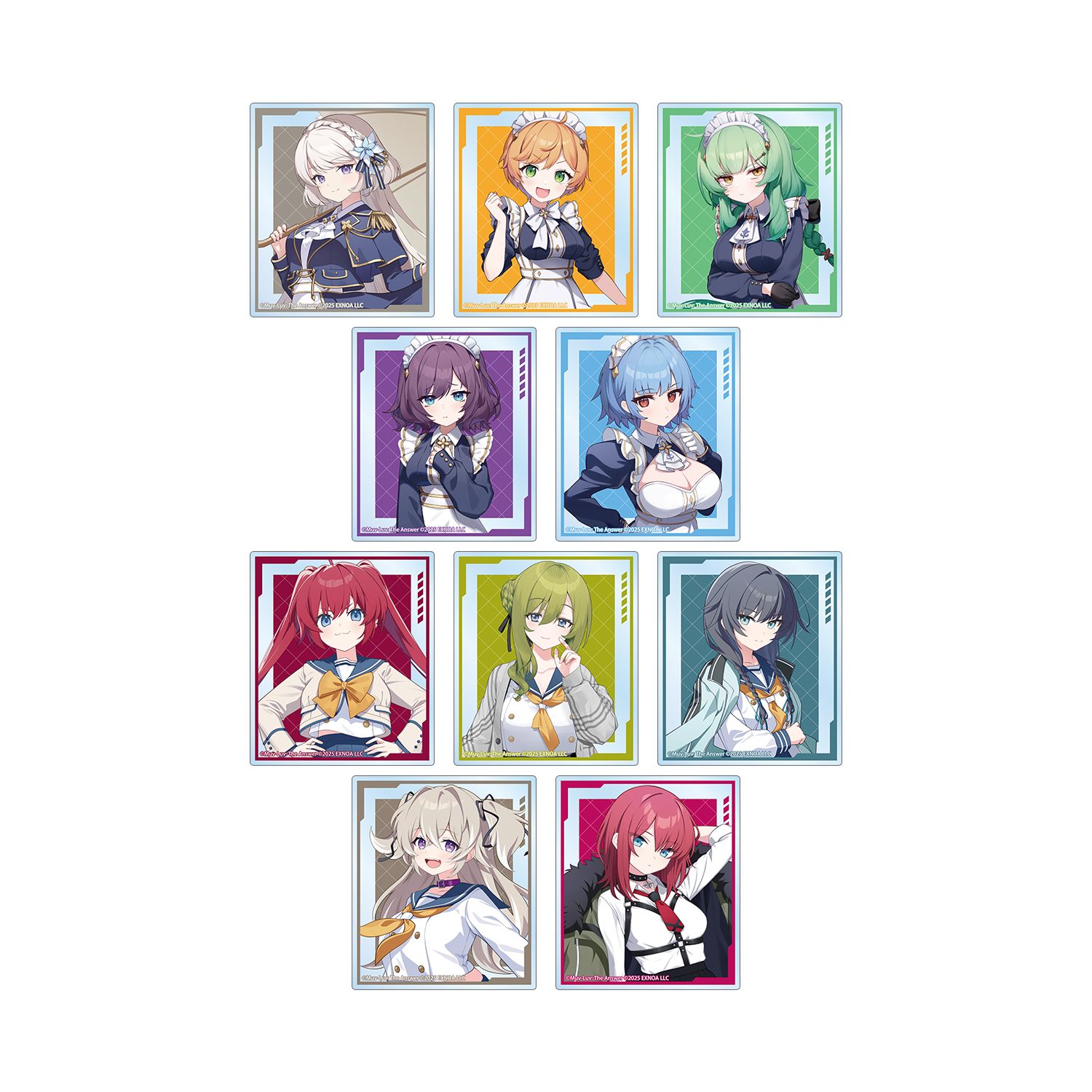 マブラヴ ガールズガーデン トレーディングアクリルカード vol.3(単位/単品) - AniSmile