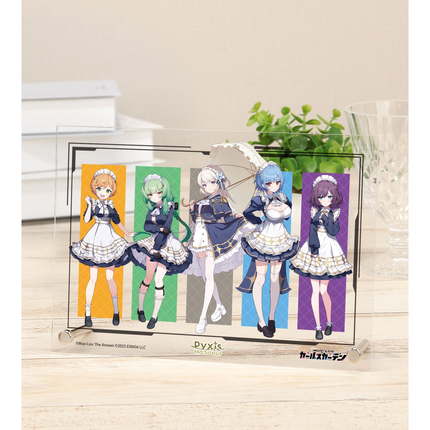 マブラヴ ガールズガーデン ピクシス・マスール A5アクリルパネル - AniSmile