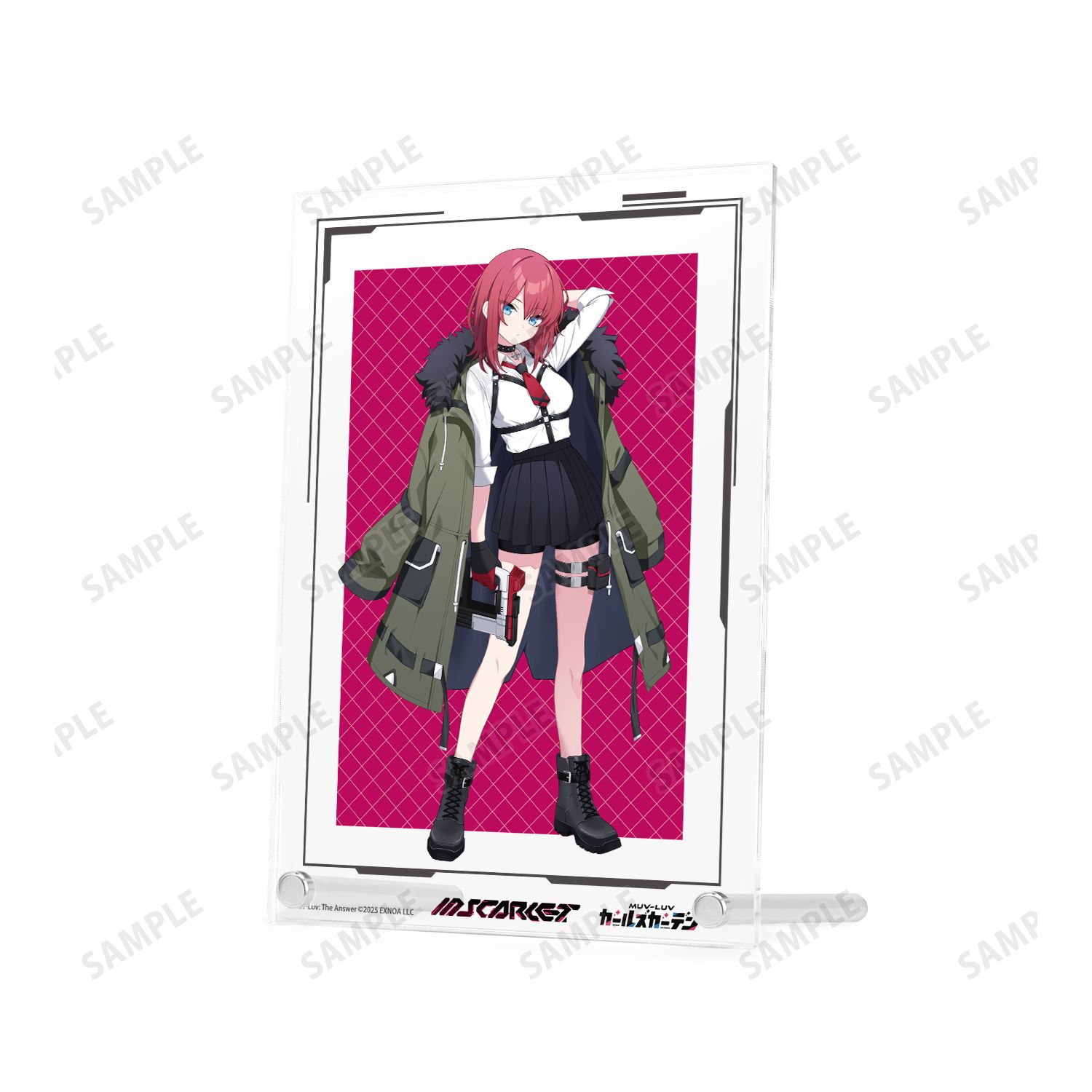 マブラヴ ガールズガーデン 榊野ヒイロ A5アクリルパネル Image 4 | AniSmile