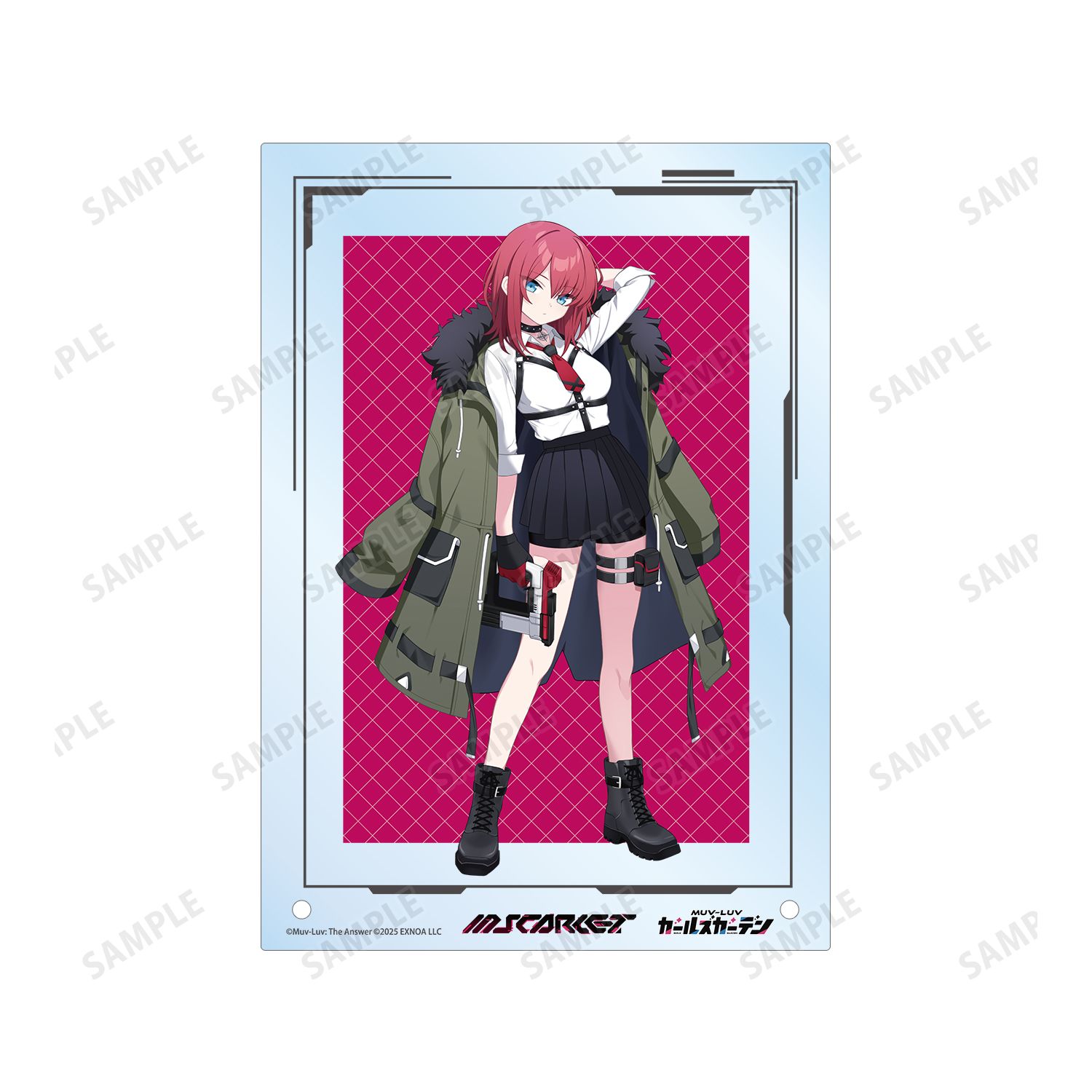 マブラヴ ガールズガーデン 榊野ヒイロ A5アクリルパネル Image 5 | AniSmile