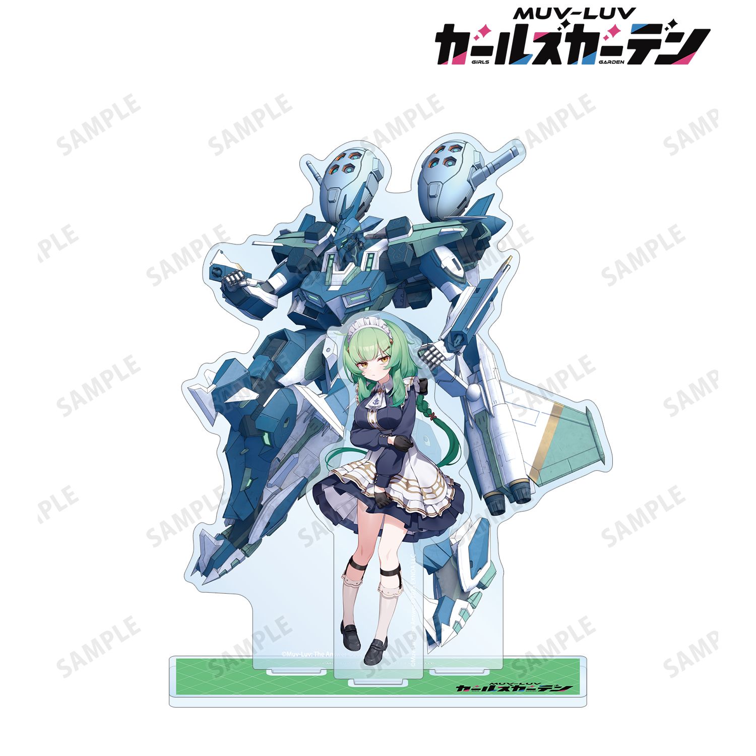 マブラヴ ガールズガーデン ハリエット・ミルズ アクリルジオラマスタンド Image 2 | AniSmile