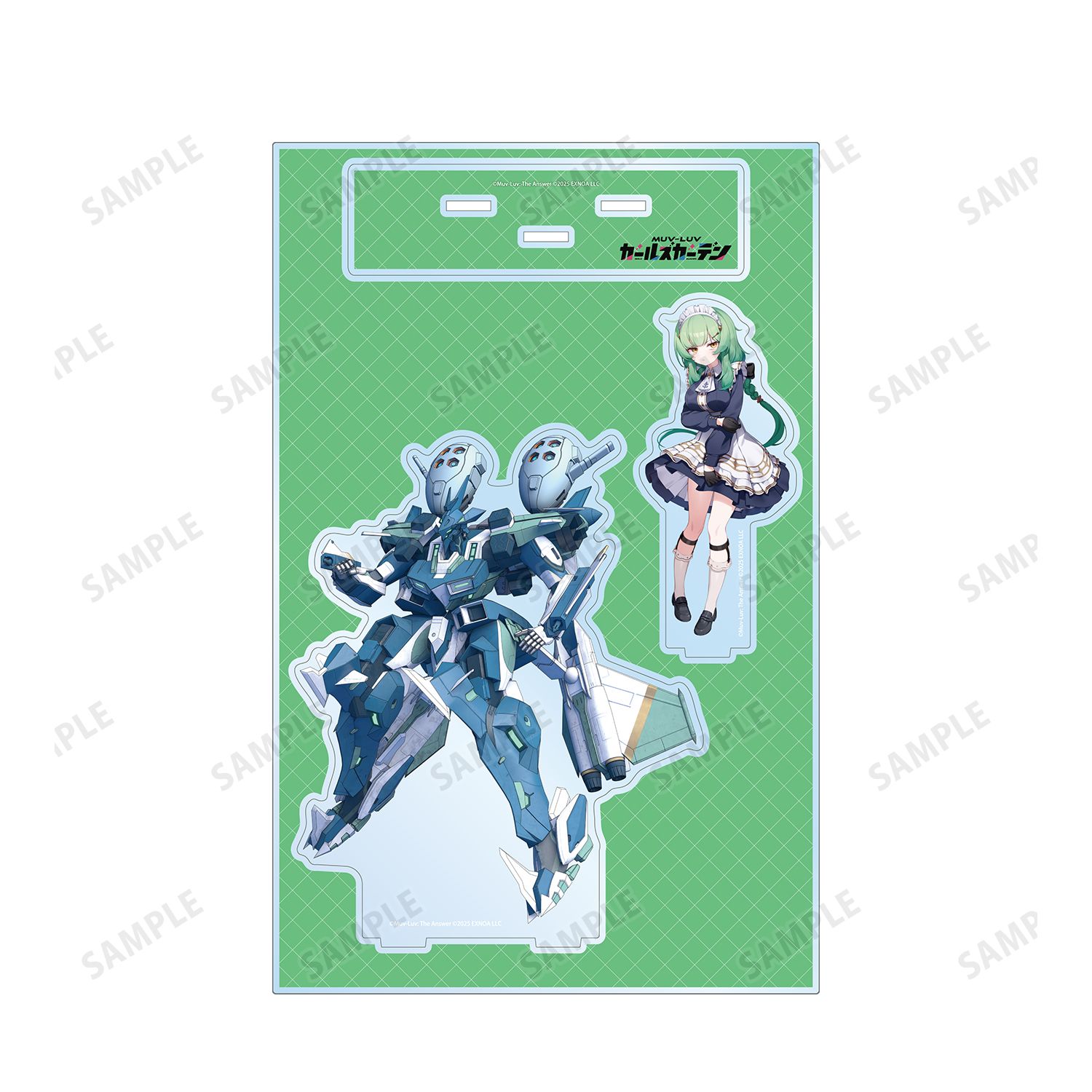 マブラヴ ガールズガーデン ハリエット・ミルズ アクリルジオラマスタンド Image 3 | AniSmile
