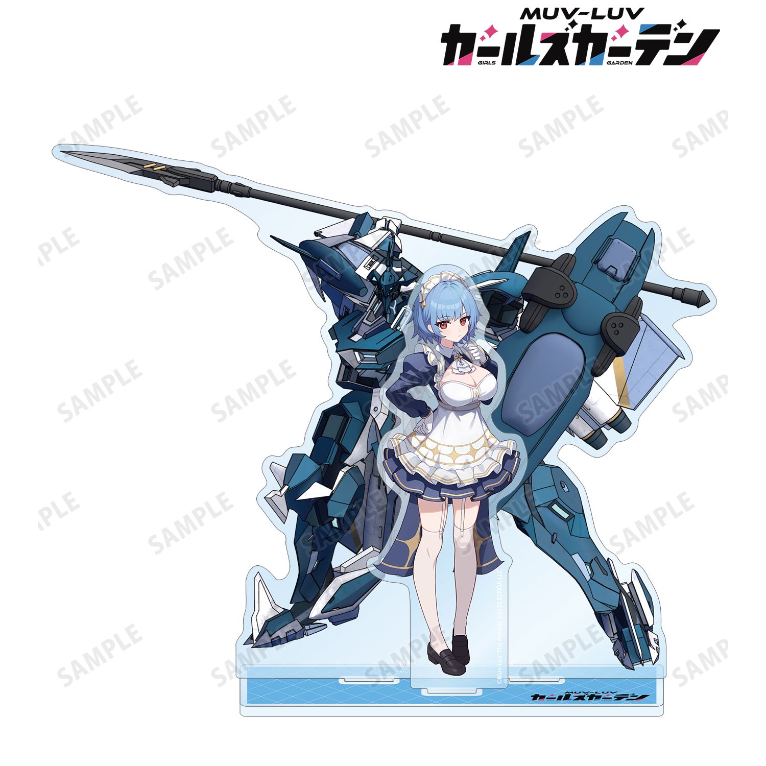 マブラヴ ガールズガーデン リュシー・ムーアクロフト アクリルジオラマスタンド Image 2 | AniSmile
