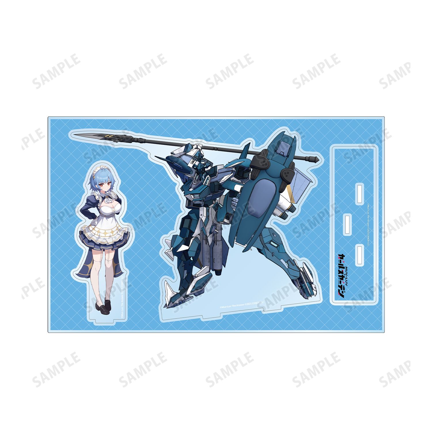 マブラヴ ガールズガーデン リュシー・ムーアクロフト アクリルジオラマスタンド Image 3 | AniSmile