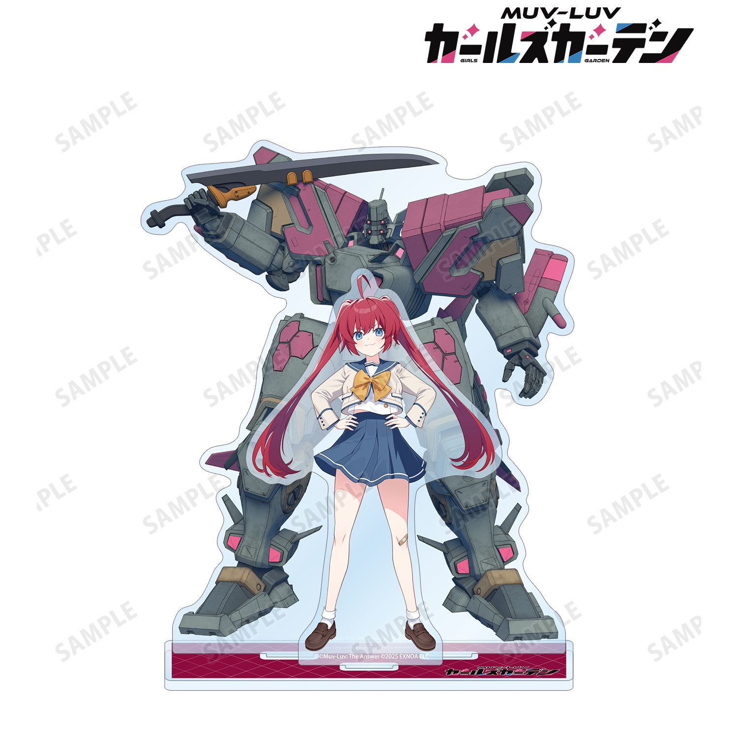 マブラヴ ガールズガーデン ジュリー・ステイシー アクリルジオラマスタンド Image 2 | AniSmile