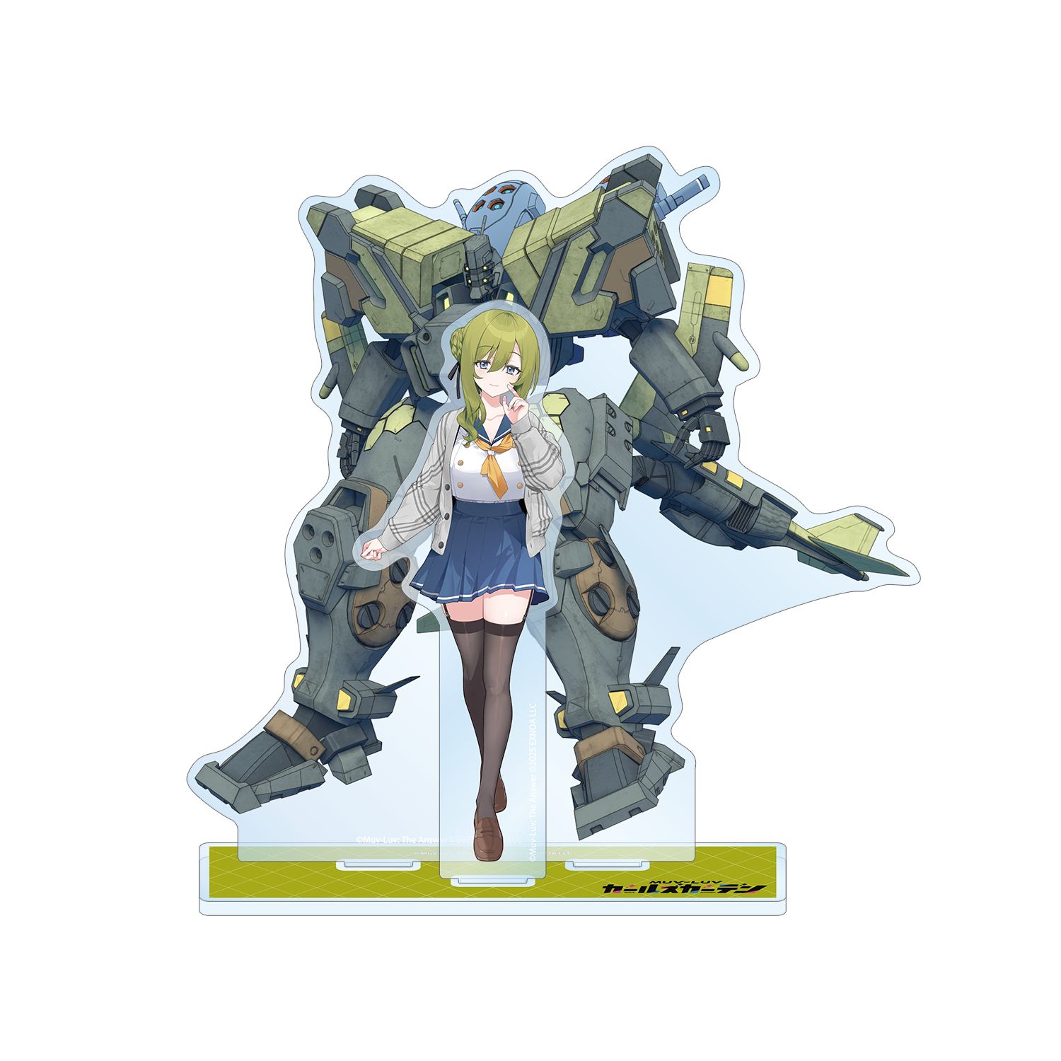マブラヴ ガールズガーデン 黒森ラウラ アクリルジオラマスタンド - AniSmile