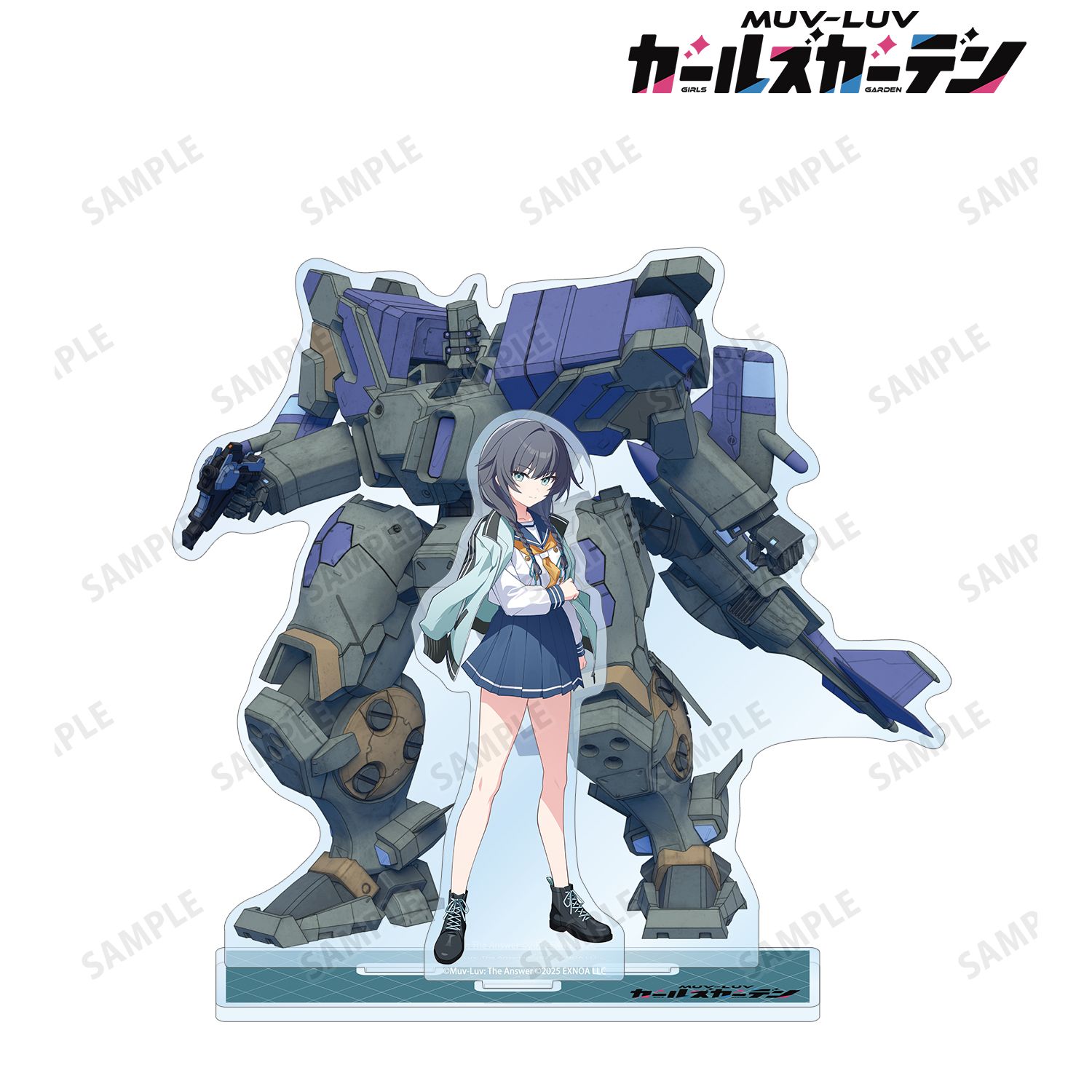 マブラヴ ガールズガーデン 樋向心香 アクリルジオラマスタンド Image 2 | AniSmile