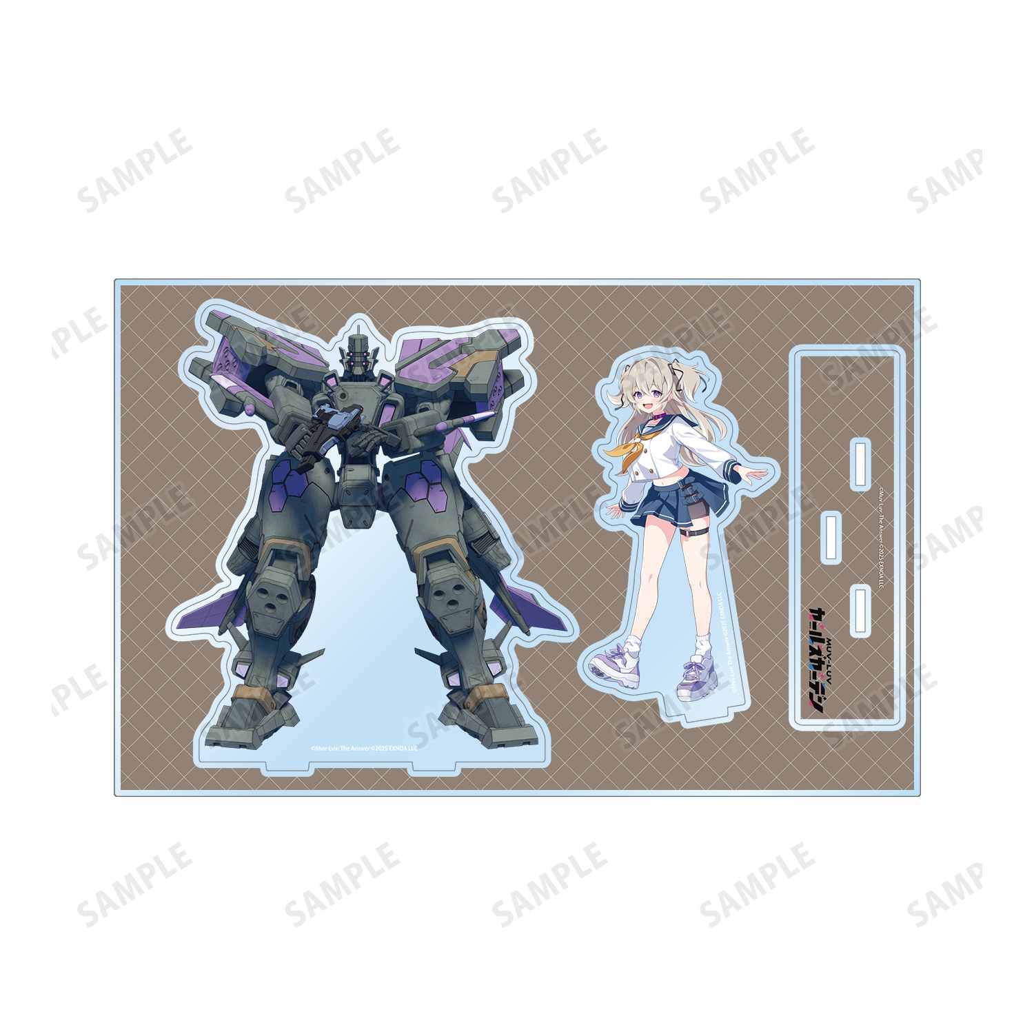 マブラヴ ガールズガーデン ノエル・アルエ アクリルジオラマスタンド 画像 2 | AniSmile