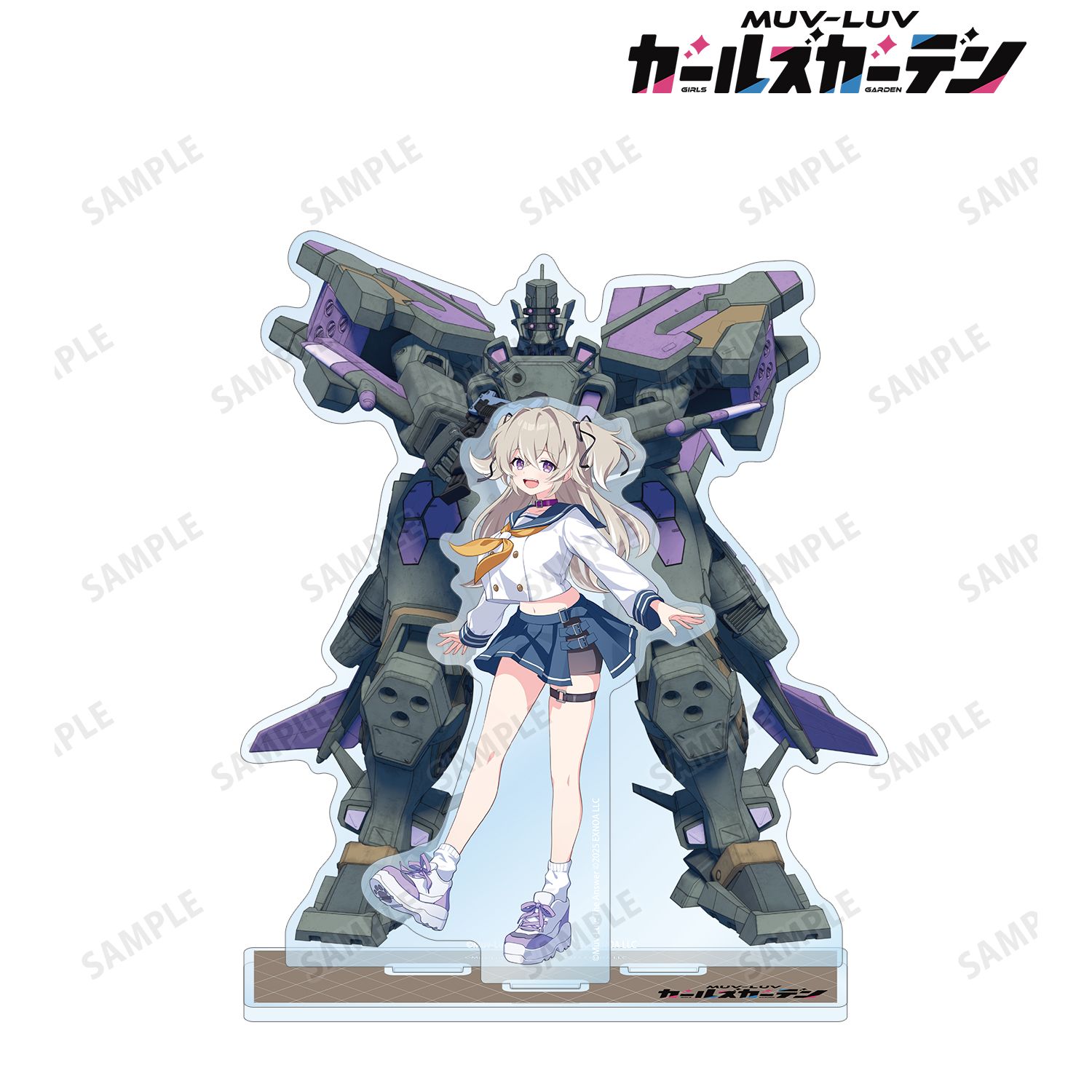 マブラヴ ガールズガーデン ノエル・アルエ アクリルジオラマスタンド 画像 3 | AniSmile